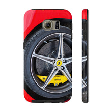 Tough Phone Cases, Ferrari Wheel