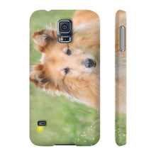 Slim Phone Case, Sheltie Phone Case 02