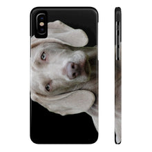 Slim Phone Case, Weimaraner 01