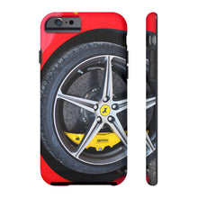 Tough Phone Cases, Ferrari Wheel