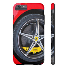 Tough Phone Cases, Ferrari Wheel