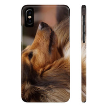 Slim Phone Case, Sheltie Phone Case 03