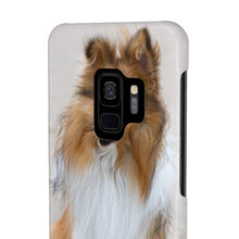 Slim Phone Cases, Sheltie Phone Case 01