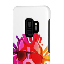 Slim Phone Case, Husky on Beach Phone Case