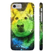 Slim Phone Case, Husky Dog Phone Case 04