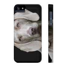 Slim Phone Case, Weimaraner 01