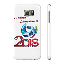 Slim Phone Cases, France Champion
