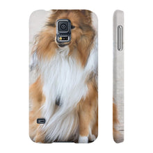 Slim Phone Cases, Sheltie Phone Case 01