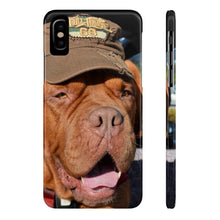 Slim Phone Case, Bordeaux Phone Case 01