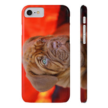 Slim Phone Case, Bordeaux Phone Case 02