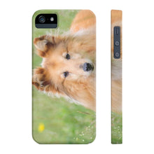 Slim Phone Case, Sheltie Phone Case 02