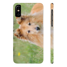 Slim Phone Case, Sheltie Phone Case 02