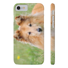 Slim Phone Case, Sheltie Phone Case 02