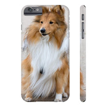 Slim Phone Cases, Sheltie Phone Case 01