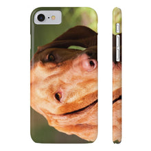 Slim Phone Cases, Vizsla Phone Case 01