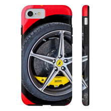 Tough Phone Cases, Ferrari Wheel