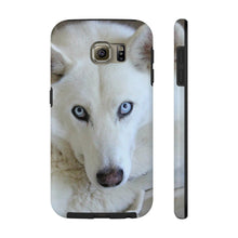 Tough Phone Case, White Siberian Husky