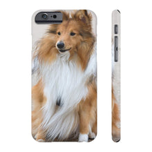 Slim Phone Cases, Sheltie Phone Case 01