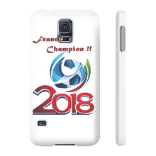 Slim Phone Cases, France Champion