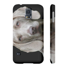Slim Phone Case, Weimaraner 01