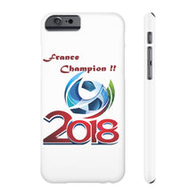 Slim Phone Cases, France Champion