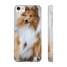 Slim Phone Cases, Sheltie Phone Case 01