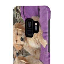 Slim Phone Cases, Golden Retriever Puppies Phone Case