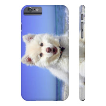 Slim Phone Case, Beach Puppy