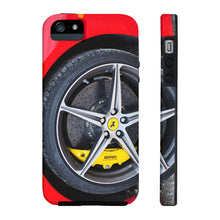 Tough Phone Cases, Ferrari Wheel