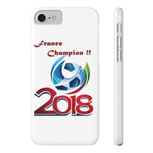 Slim Phone Cases, France Champion