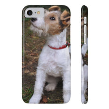 Slim Phone Case, Fox Terrier Phone Case
