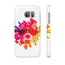 Slim Phone Case, Husky on Beach Phone Case