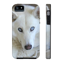 Tough Phone Case, White Siberian Husky