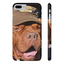 Slim Phone Case, Bordeaux Phone Case 01