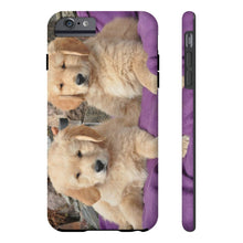 Tough Phone Case, Golden Retriever Puppies Phone Case