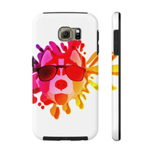 Tough Phone Case, Husky on Beach Phone Case