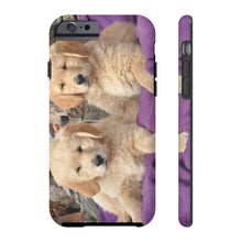 Tough Phone Case, Golden Retriever Puppies Phone Case
