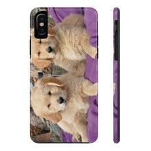 Tough Phone Case, Golden Retriever Puppies Phone Case