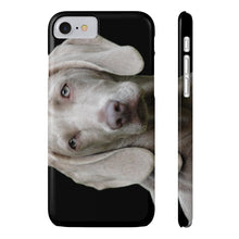 Slim Phone Case, Weimaraner 01