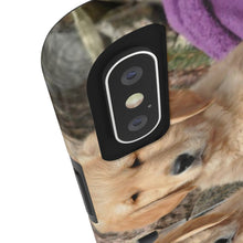 Tough Phone Case, Golden Retriever Puppies Phone Case