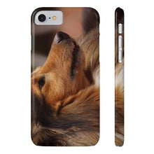 Slim Phone Case, Sheltie Phone Case 03
