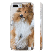 Slim Phone Cases, Sheltie Phone Case 01