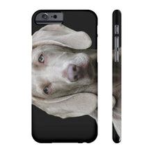 Slim Phone Case, Weimaraner 01