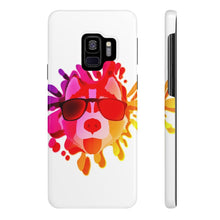 Slim Phone Case, Husky on Beach Phone Case
