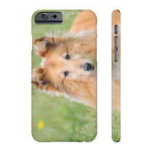 Slim Phone Case, Sheltie Phone Case 02