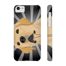 Slim Phone Case, Golden Retriever Phone Case 01