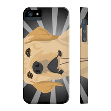 Slim Phone Case, Golden Retriever Phone Case 01