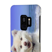 Slim Phone Case, Beach Puppy