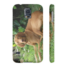 Slim Phone Case, Vizsla Phone Case 02