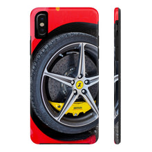 Tough Phone Cases, Ferrari Wheel
